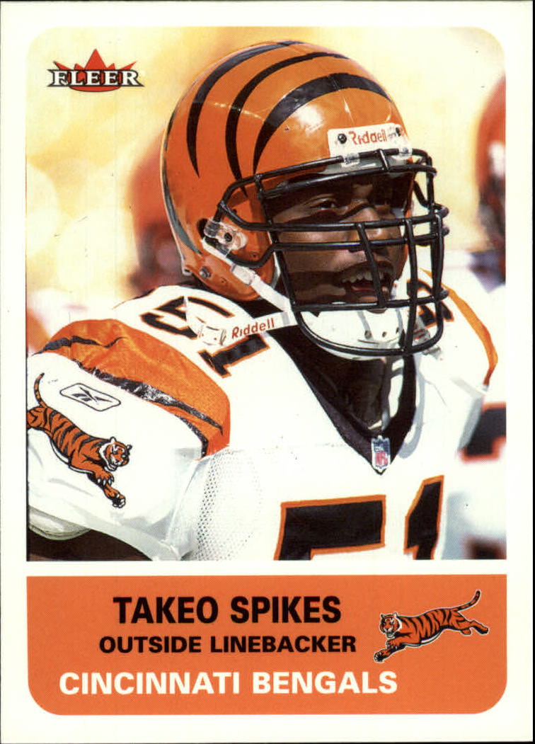 2002 Fleer Tradition #28 Takeo Spikes