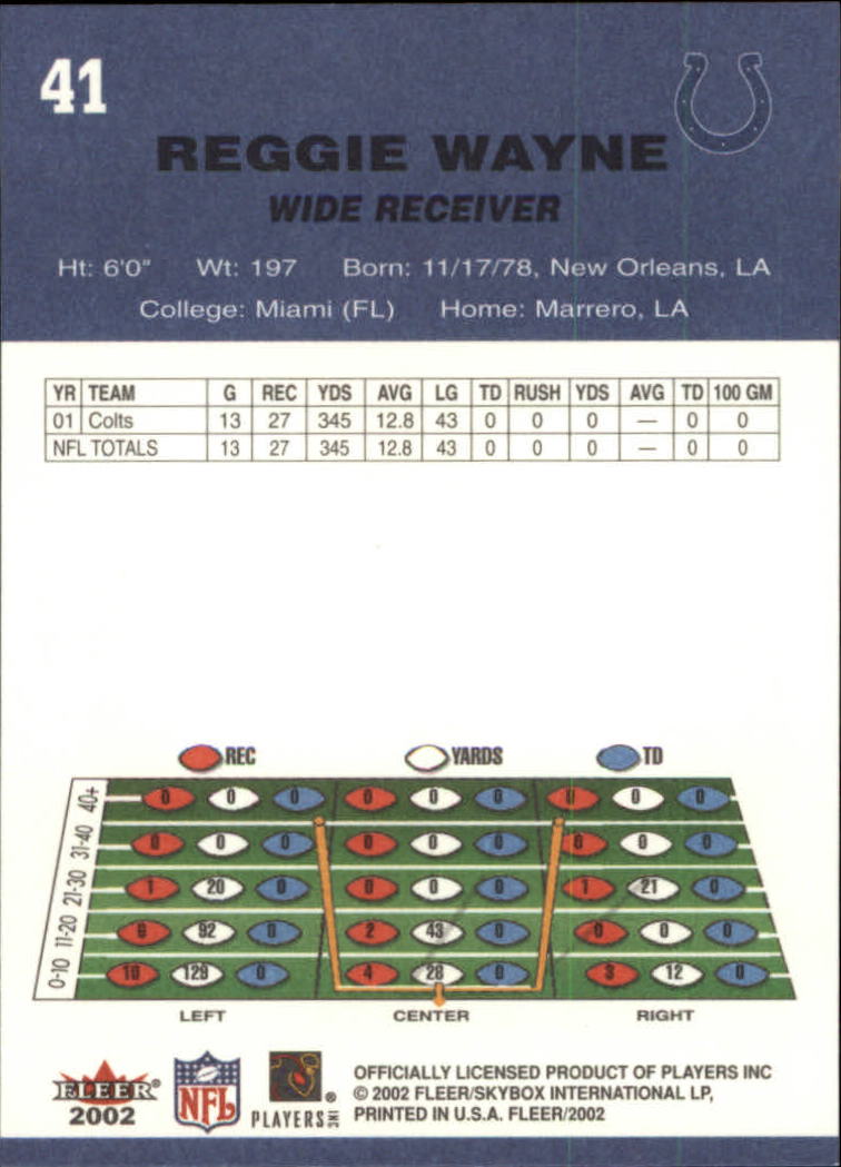 2002 Tradition (Fleer) Football "Main Set" Cards - Picture 21 of 159