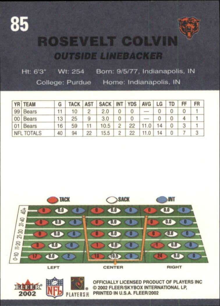 2002 Tradition (Fleer) Football "Main Set" Cards - Picture 47 of 159