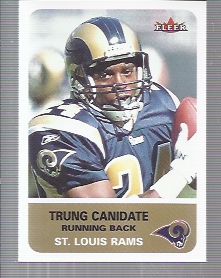 2002 Fleer Tradition #143 Trung Canidate