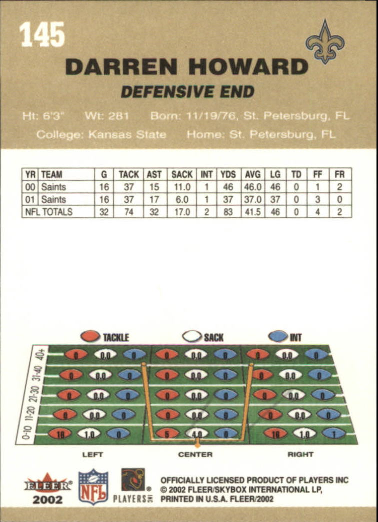A8924- 2002 Fleer Tradition FB Cards 1-250 +Inserts -You Pick- 15+ FREE US SHIP - Picture 189 of 302