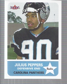 2002 Fleer Tradition #261 Julius Peppers RC