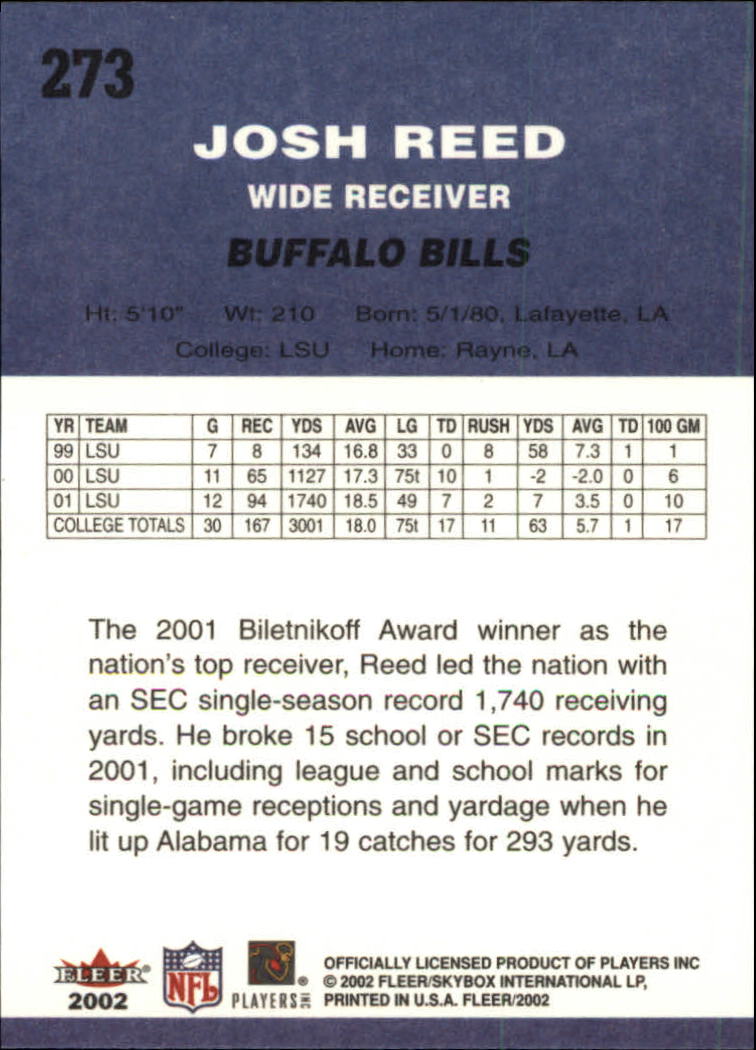 A8924- 2002 Fleer Tradition FB Cards 1-250 +Inserts -You Pick- 15+ FREE US SHIP - Picture 289 of 302