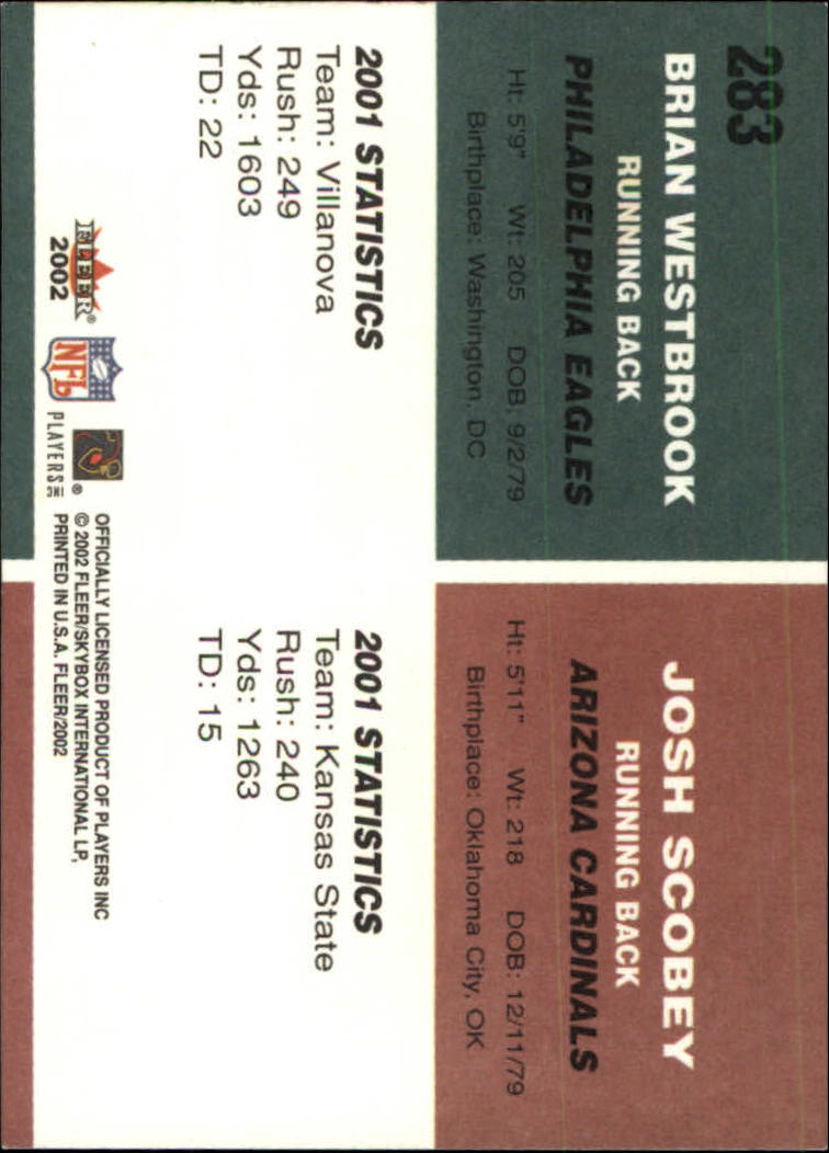 2002 Tradition (Fleer) Football "Main Set" Cards - Picture 139 of 159