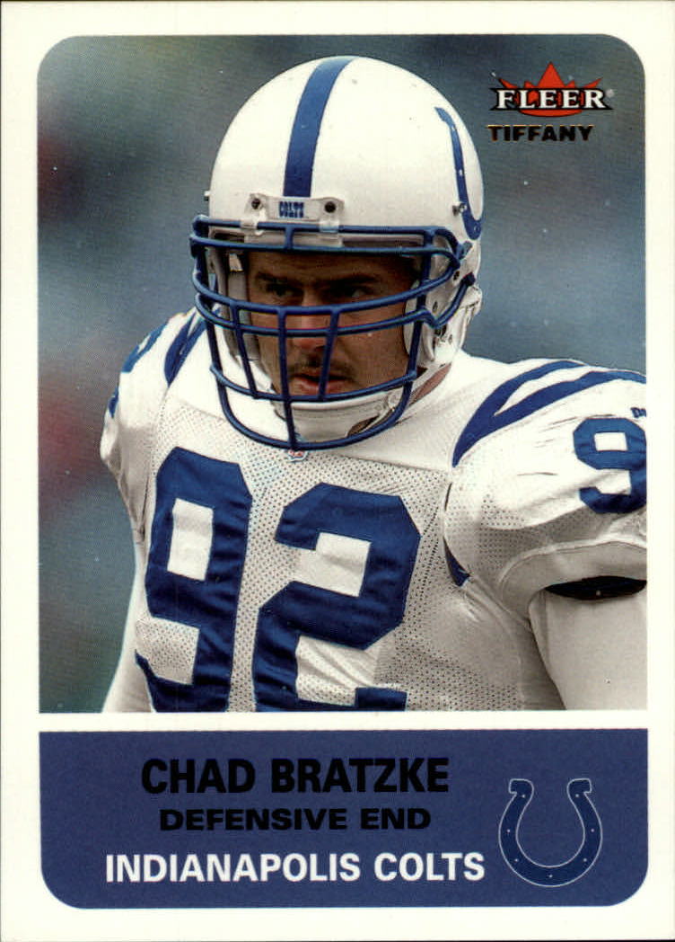 2002 Fleer Tradition Tiffany #96 Chad Bratzke