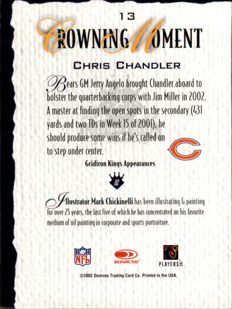 A8900- 2002 Gridiron Kings Bronze Football Cards -You Pick- 15+ FREE US SHIP - Picture 27 of 324