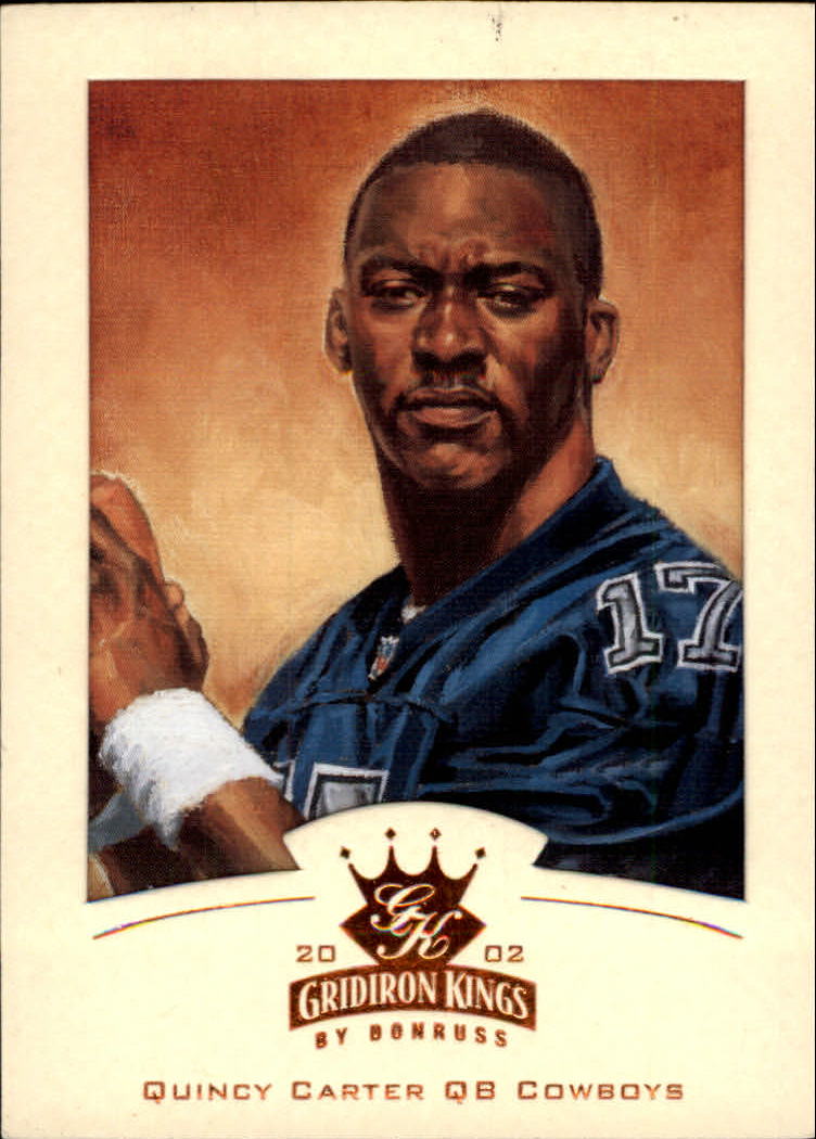 2002 Gridiron Kings Bronze #20 Quincy Carter