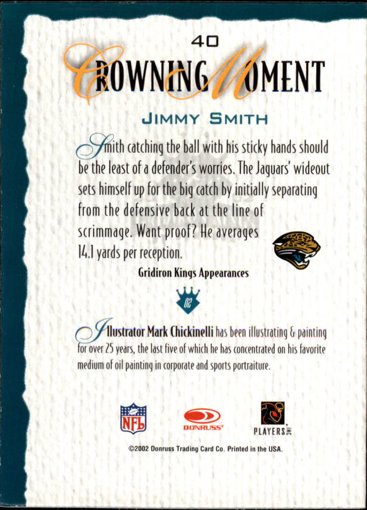 A8900- 2002 Gridiron Kings Bronze Football Cards -You Pick- 15+ FREE US SHIP - Picture 81 of 324
