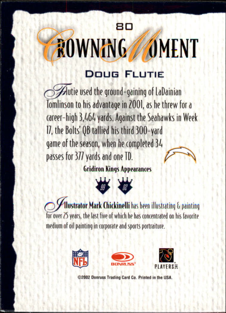A8900- 2002 Gridiron Kings Bronze Football Cards -You Pick- 15+ FREE US SHIP - Picture 151 of 324