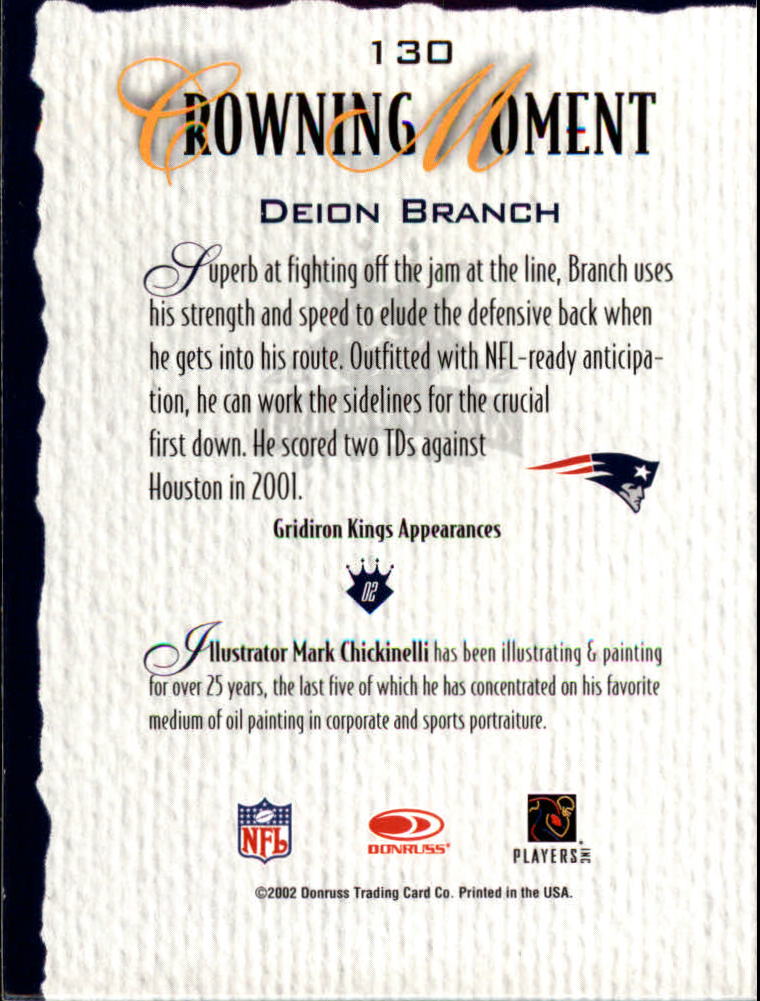 A8900- 2002 Gridiron Kings Bronze Football Cards -You Pick- 15+ FREE US SHIP - Picture 245 of 324