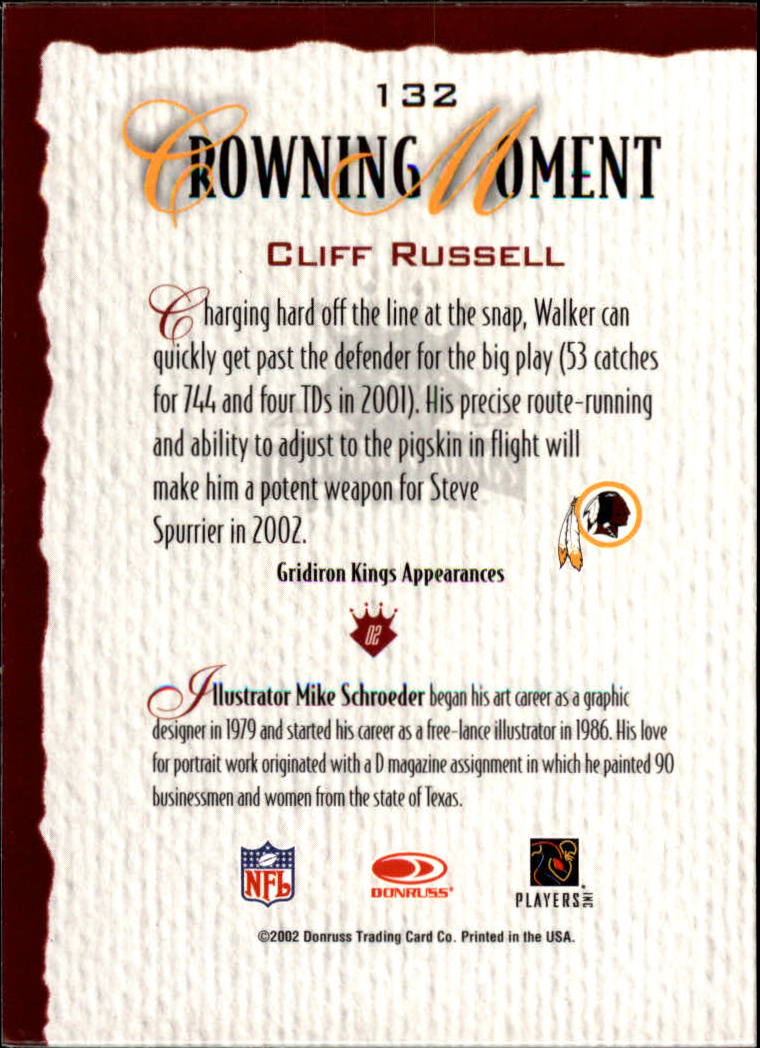 A8900- 2002 Gridiron Kings Bronze Football Cards -You Pick- 15+ FREE US SHIP - Picture 249 of 324