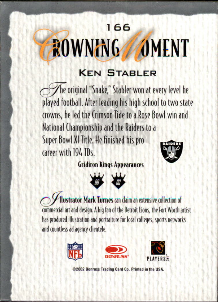 A8900- 2002 Gridiron Kings Bronze Football Cards -You Pick- 15+ FREE US SHIP - Picture 309 of 324