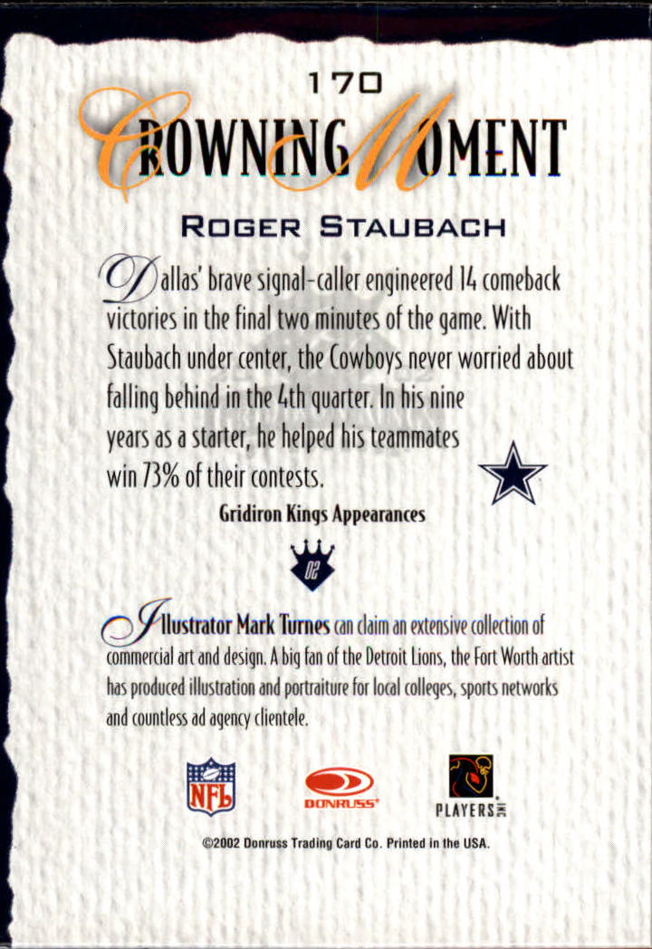 A8900- 2002 Gridiron Kings Bronze Football Cards -You Pick- 15+ FREE US SHIP - Picture 315 of 324