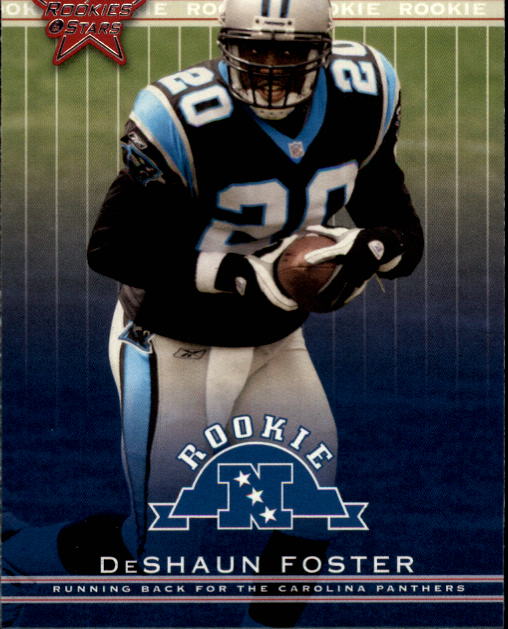 2002 Leaf Rookies and Stars #141 DeShaun Foster RC
