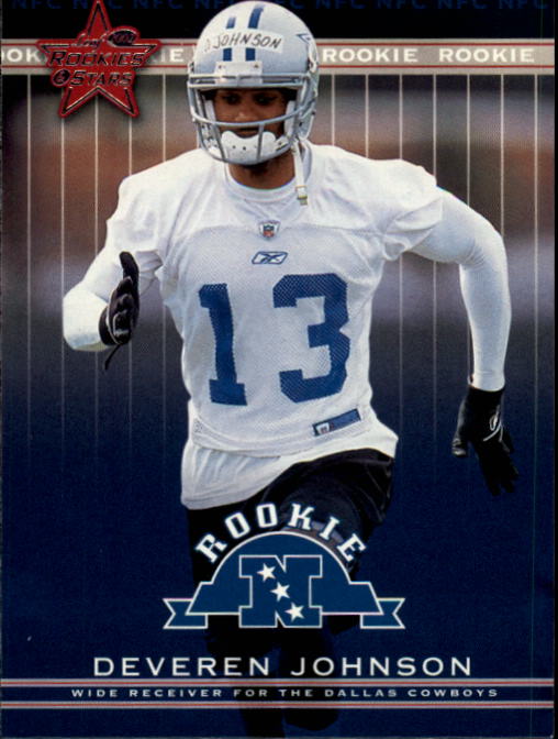 2002 Leaf Rookies and Stars #156 Deveren Johnson RC