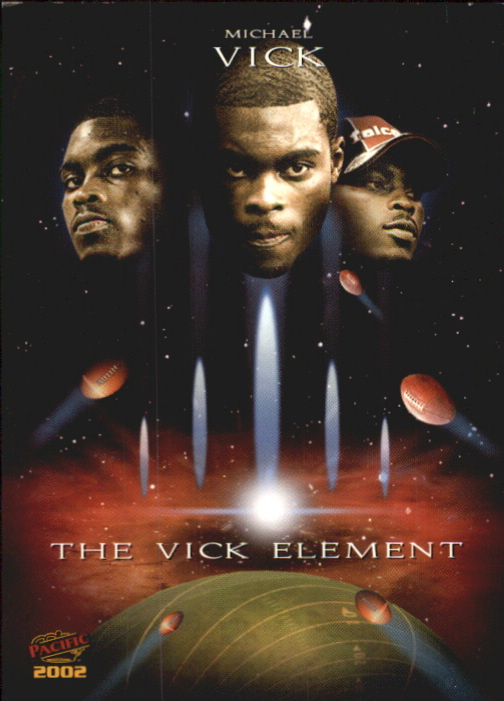 2002 Pacific Feature Attractions #1 Michael Vick