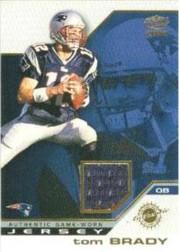 2002 Pacific Game Worn Jerseys #27 Tom Brady