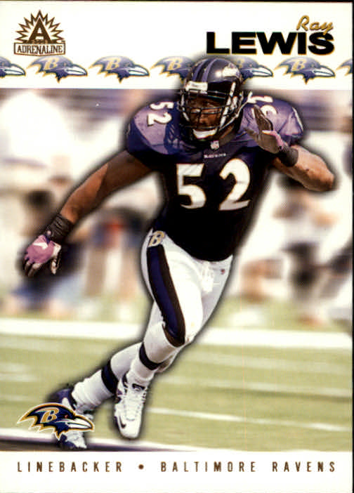 2002 Pacific Adrenaline #21 Ray Lewis