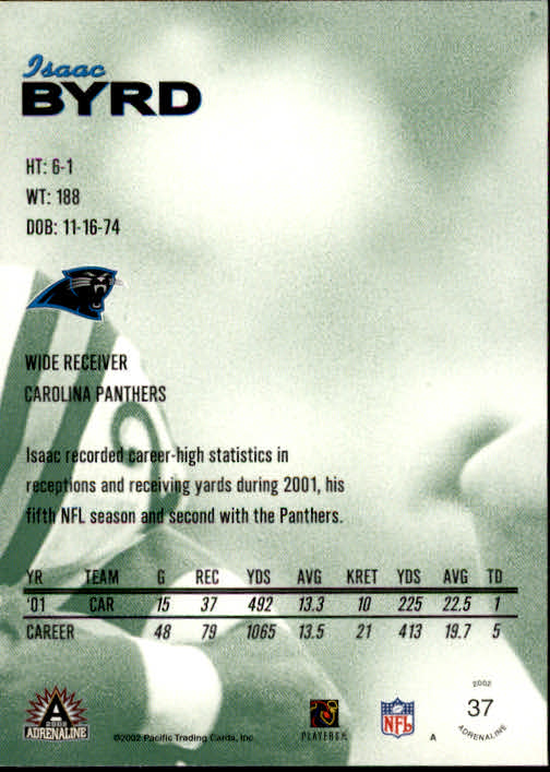 B4841- 2002 Pacific Adrenaline FB #s 1-200 +Rookies -You Pick- 15+ FREE US SHIP - Picture 61 of 336