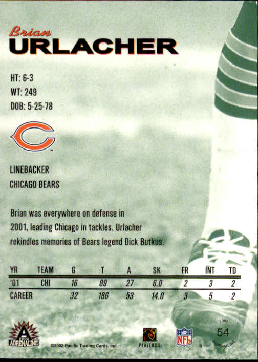 B4841- 2002 Pacific Adrenaline FB #s 1-200 +Rookies -You Pick- 15+ FREE US SHIP - Picture 80 of 336