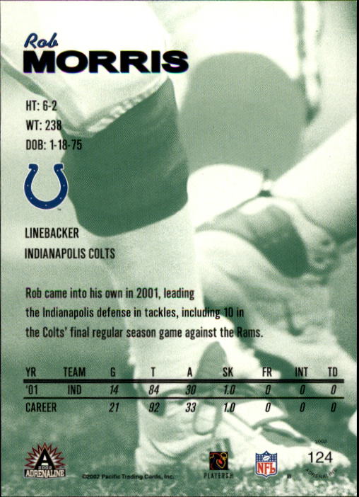 B4841- 2002 Pacific Adrenaline FB #s 1-200 +Rookies -You Pick- 15+ FREE US SHIP - Picture 196 of 336