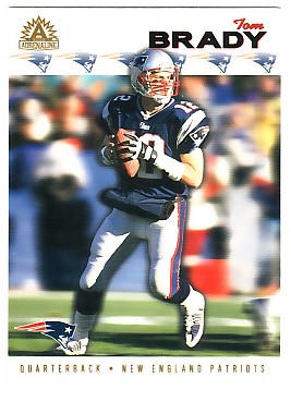 2002 Pacific Adrenaline #163 Tom Brady