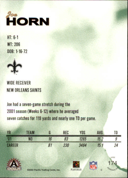 B4841- 2002 Pacific Adrenaline FB #s 1-200 +Rookies -You Pick- 15+ FREE US SHIP - Picture 286 of 336