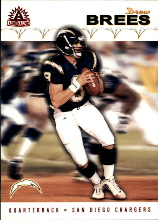 2002 Pacific Adrenaline Red #235 Drew Brees