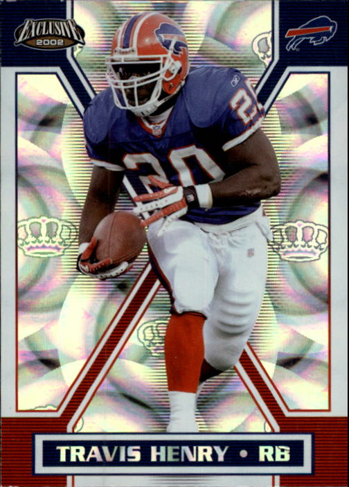 2002 Pacific Exclusive #20 Travis Henry