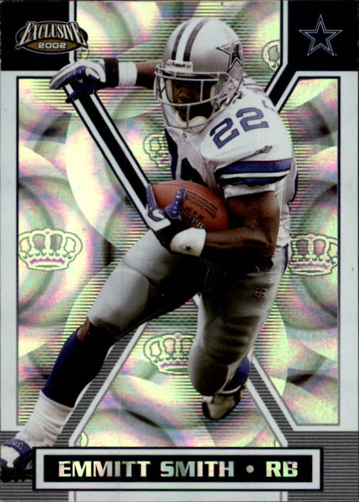 2002 Pacific Exclusive #50 Emmitt Smith
