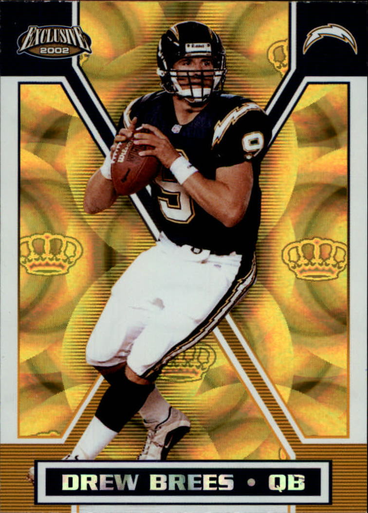 2002 Pacific Exclusive Gold #146 Drew Brees