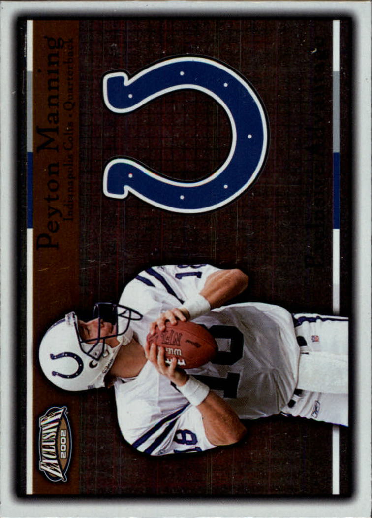 2002 Exclusive (Pacific) Football "Insert" Cards - Picture 8 of 81
