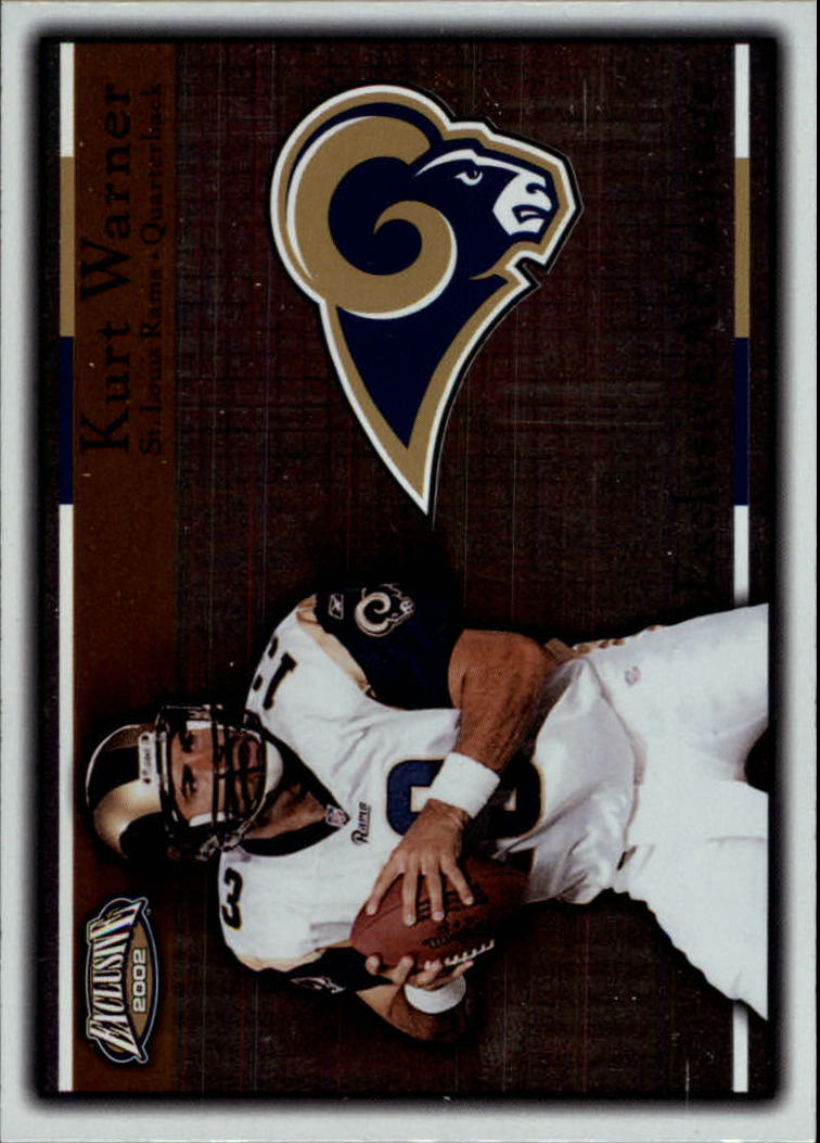 2002 Pacific Exclusive Advantage #17 Kurt Warner