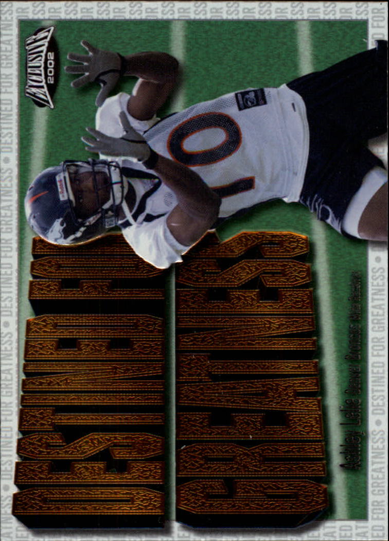 2002 Exclusive (Pacific) Football "Insert" Cards - Picture 20 of 81