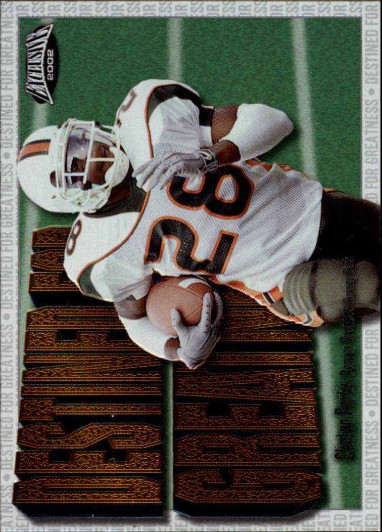 2002 Pacific Exclusive Destined for Greatness #5 Clinton Portis