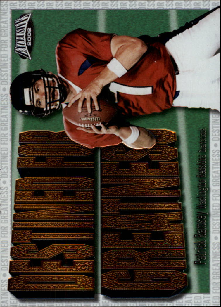 2002 Exclusive (Pacific) Football "Insert" Cards - Picture 28 of 81