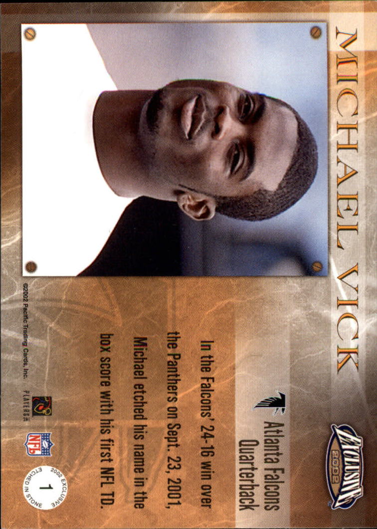 2002 Exclusive (Pacific) Football "Insert" Cards - Picture 31 of 81