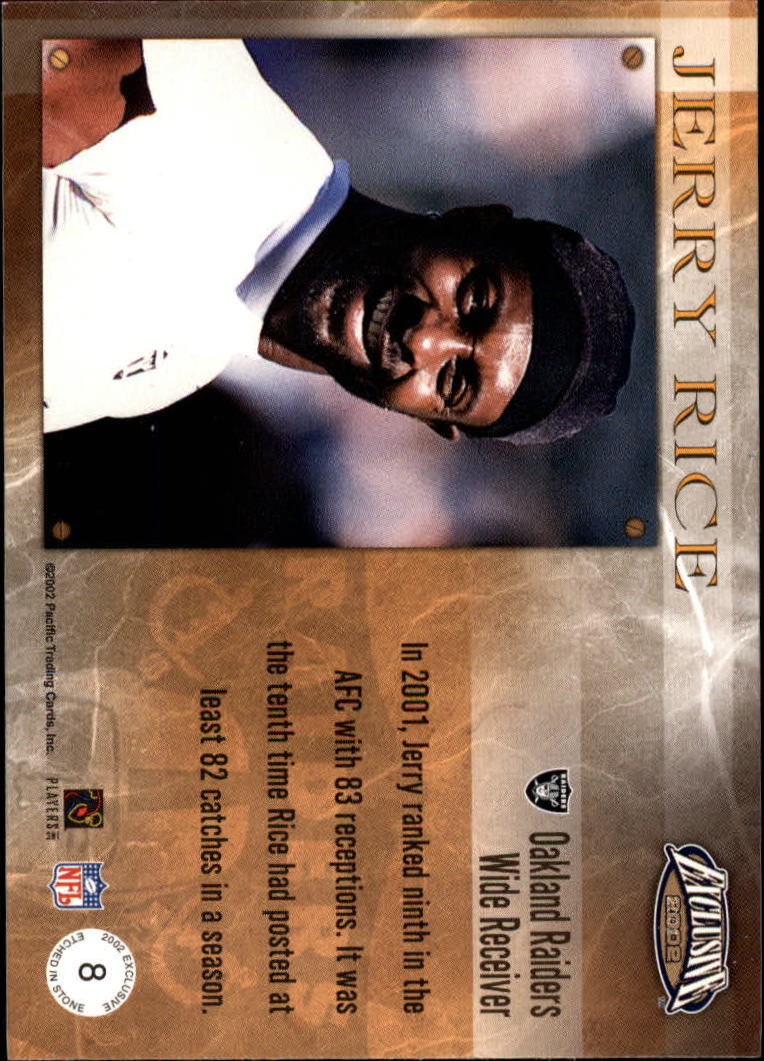 2002 Exclusive (Pacific) Football "Insert" Cards - Picture 33 of 81