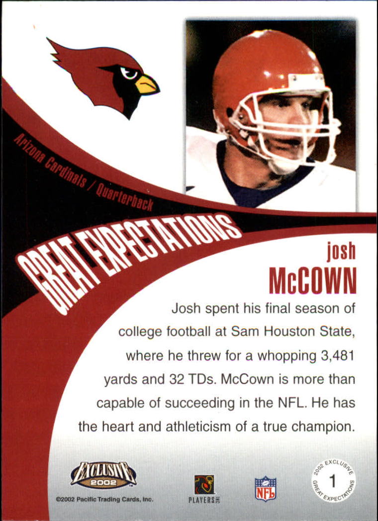 2002 Exclusive (Pacific) Football "Insert" Cards - Picture 37 of 81