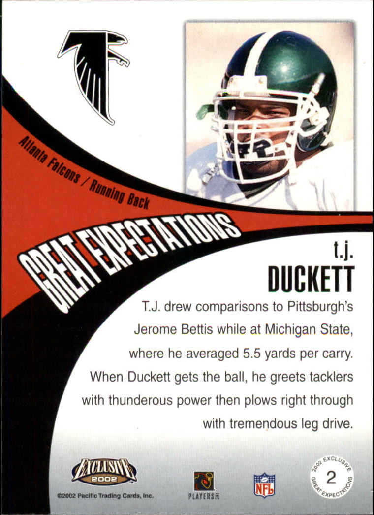 2002 Exclusive (Pacific) Football "Insert" Cards - Picture 39 of 81