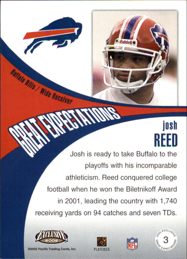 2002 Exclusive (Pacific) Football "Insert" Cards - Picture 41 of 81