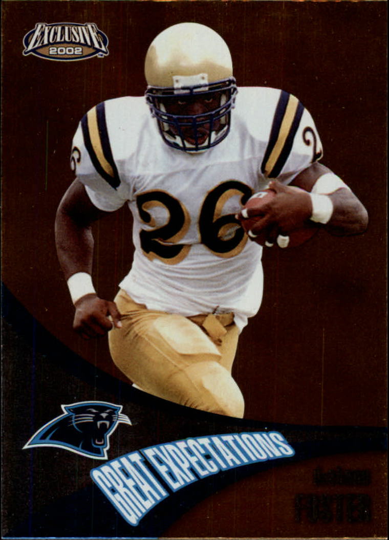 2002 Pacific Exclusive Great Expectations #4 DeShaun Foster