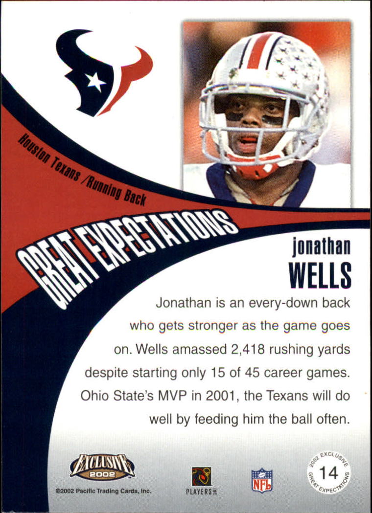 2002 Exclusive (Pacific) Football "Insert" Cards - Picture 51 of 81