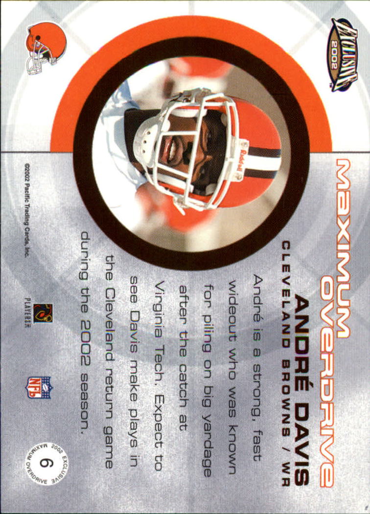 2002 Exclusive (Pacific) Football "Insert" Cards - Picture 55 of 81