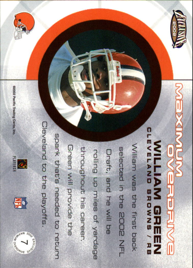 2002 Exclusive (Pacific) Football "Insert" Cards - Picture 57 of 81