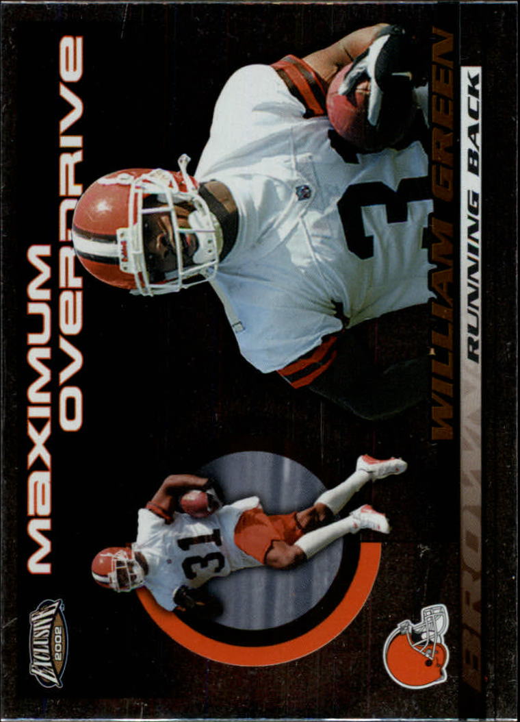 2002 Exclusive (Pacific) Football "Insert" Cards - Picture 56 of 81