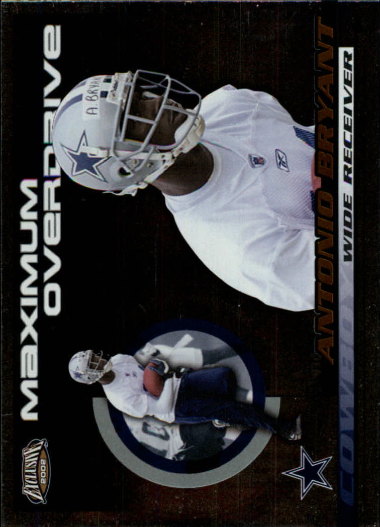 2002 Exclusive (Pacific) Football "Insert" Cards - Picture 58 of 81