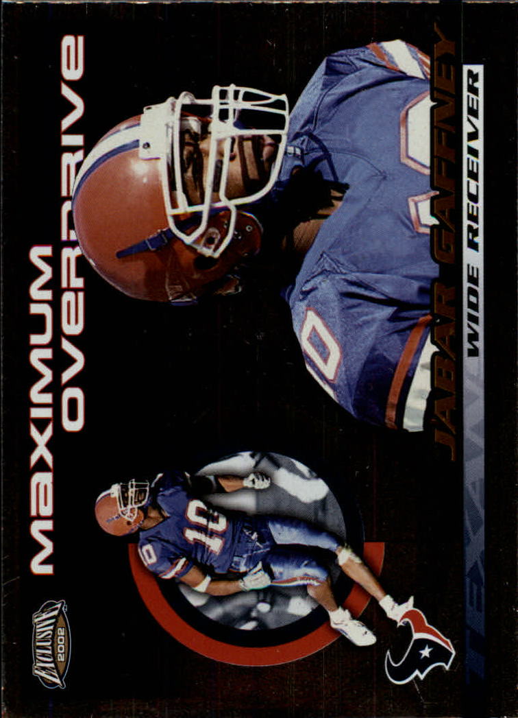 2002 Exclusive (Pacific) Football "Insert" Cards - Picture 66 of 81