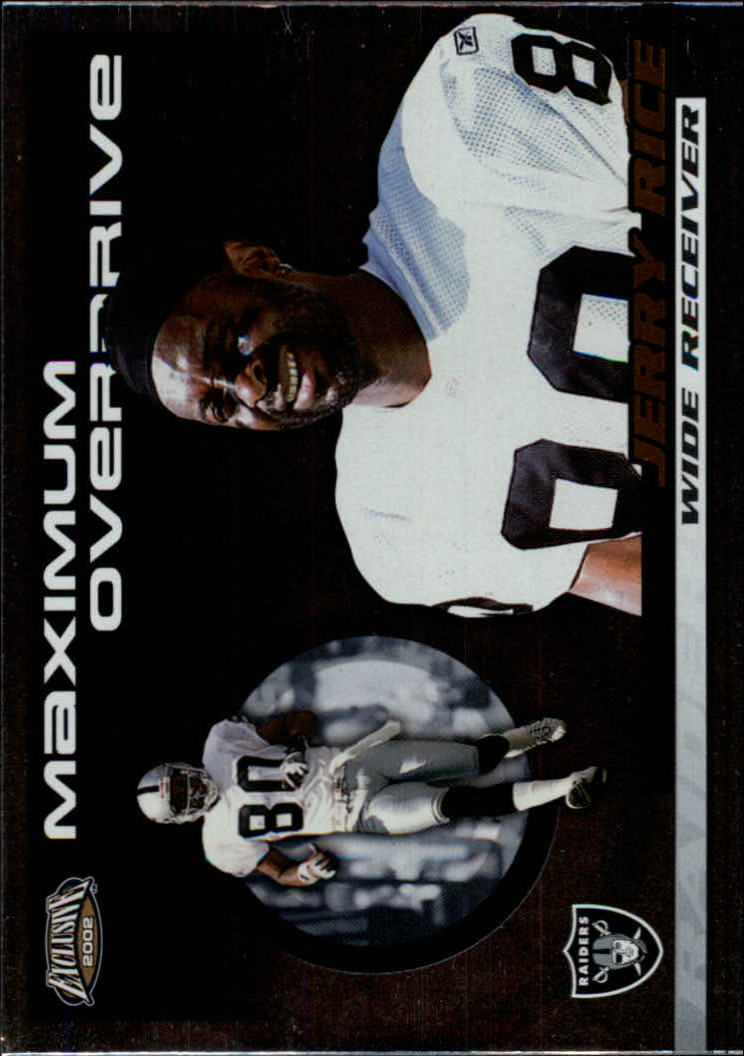 2002 Exclusive (Pacific) Football "Insert" Cards - Picture 76 of 81