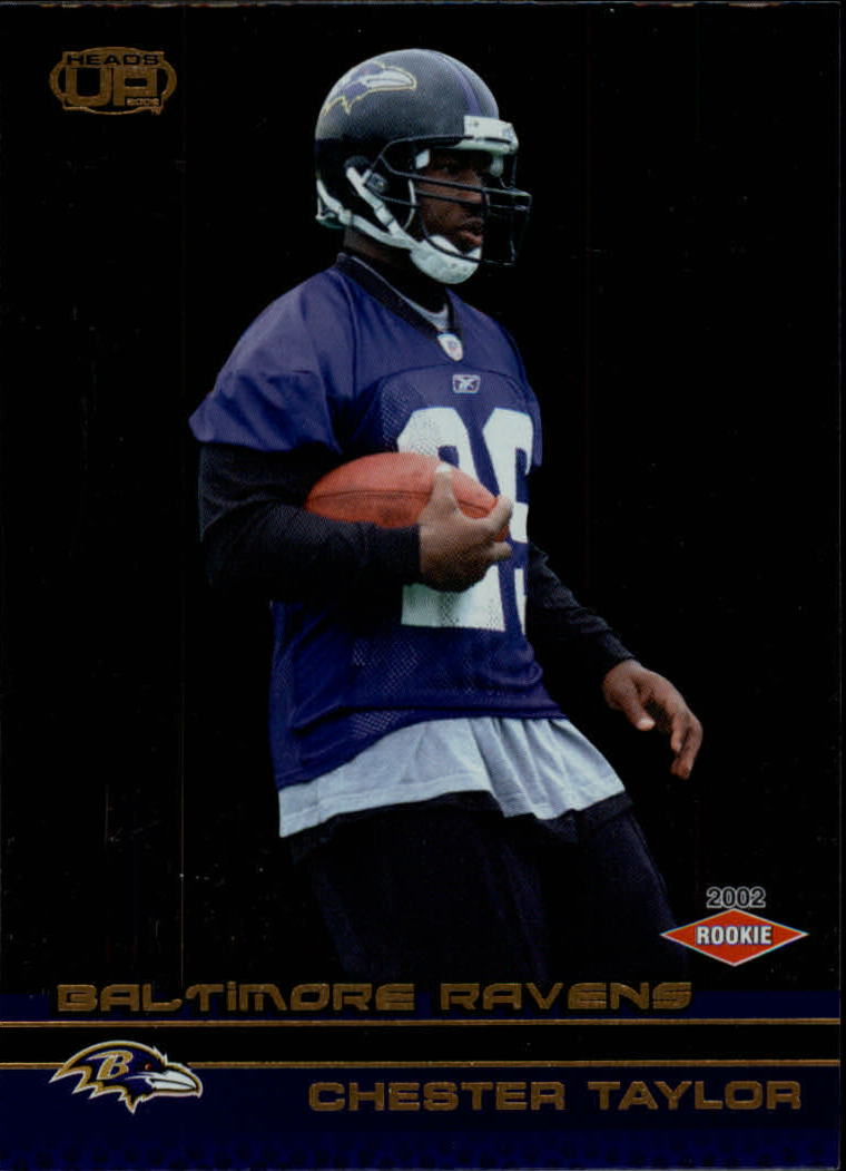 2002 Pacific Heads Up #132 Chester Taylor RC